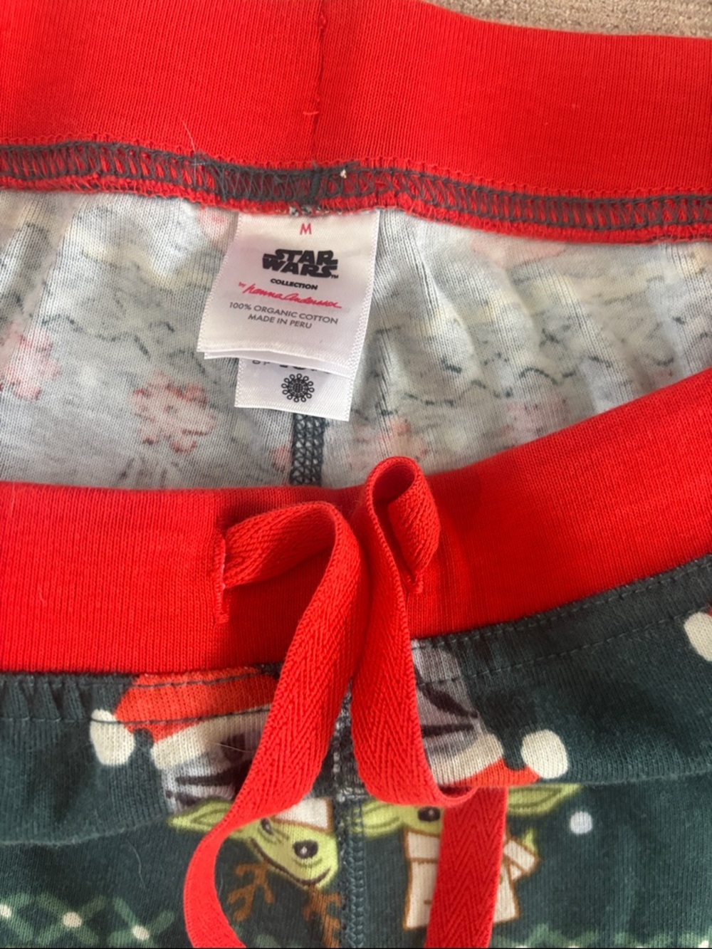Hanna Andersson STAR WARS™: The Mandalorian Long John Christmas Pajama Set M - Picture 6 of 7
